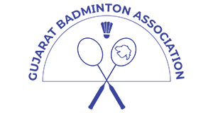 Gujarat Badminton Association Logo